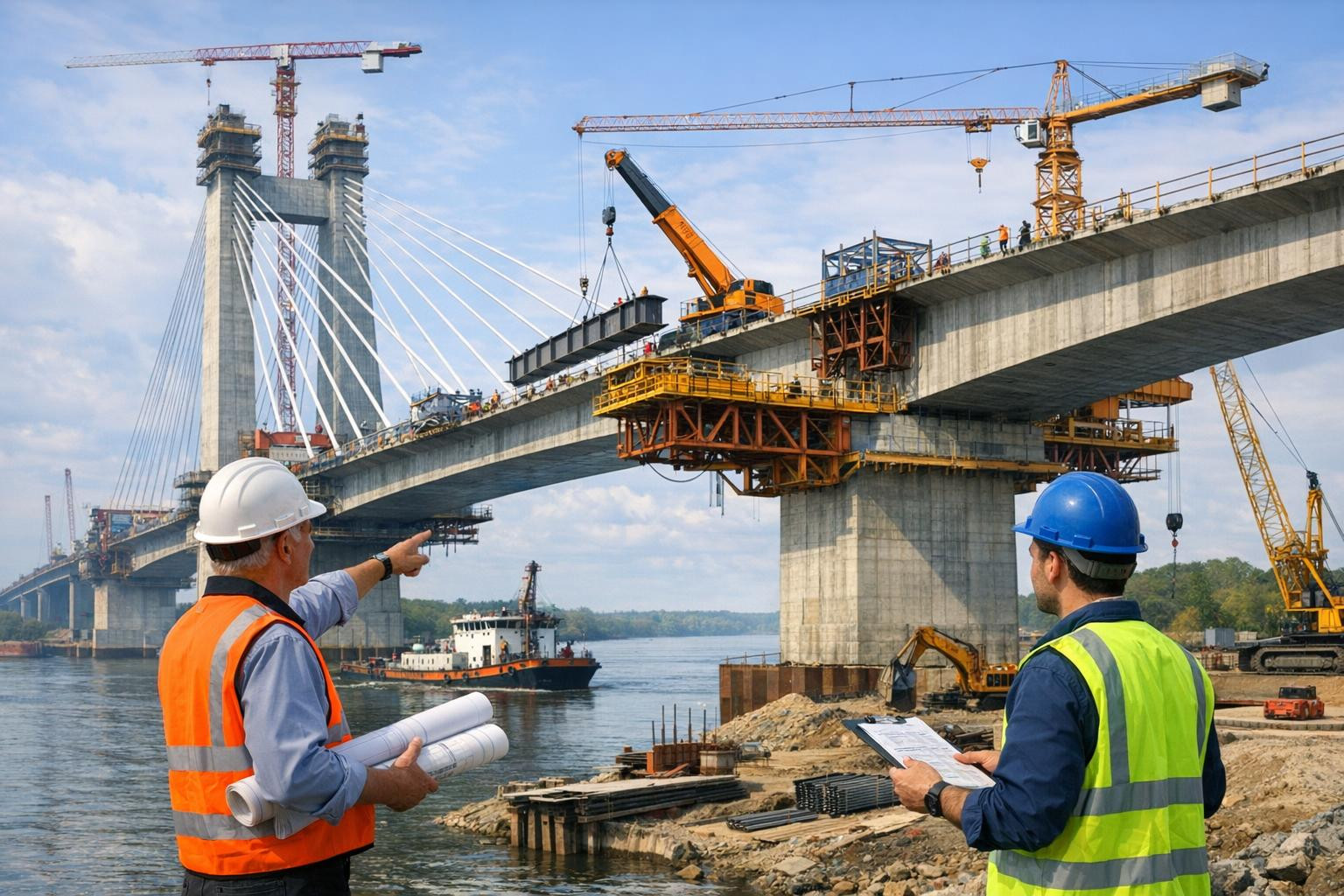 The design of bridges  allows the creation of secure and long-term connections that meet the requirements of modern infrastructure projects. Specialised enginee