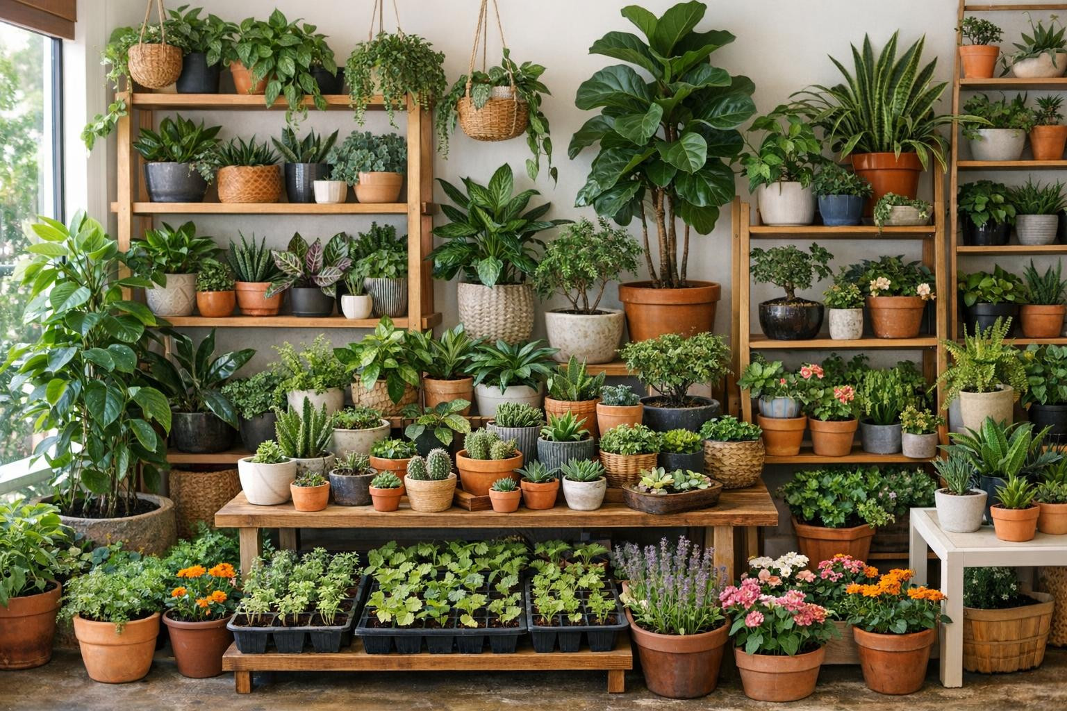 Greening, which makes home and terrace alive     Home plants  and  breeding plants  give each home a colour, texture and better air quality. The selection is su