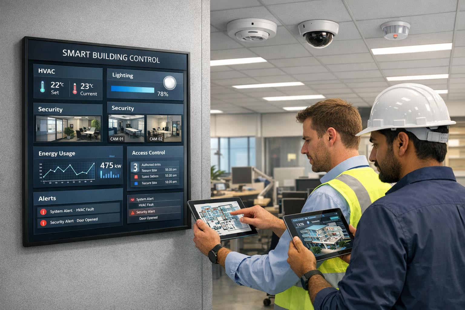 Open systems based building automation  creates an intelligent, scalable and easy-to-manage solution for building management that focuses on real savings and op