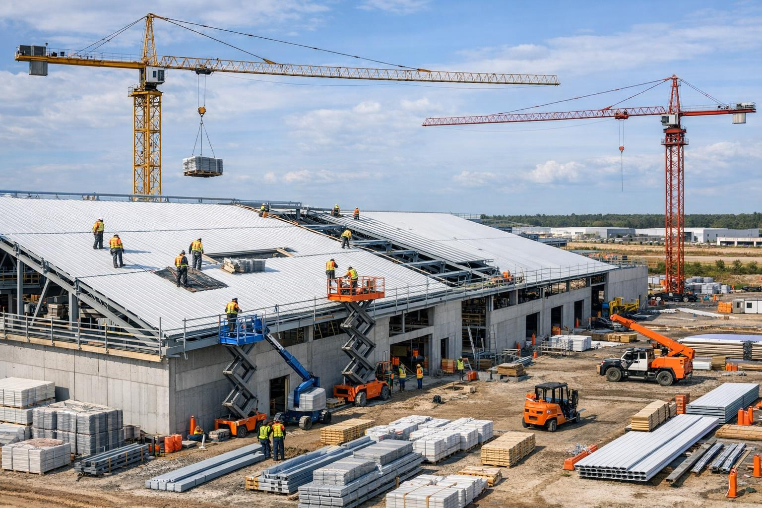 What are offered? Full solutions for the construction of business, ...