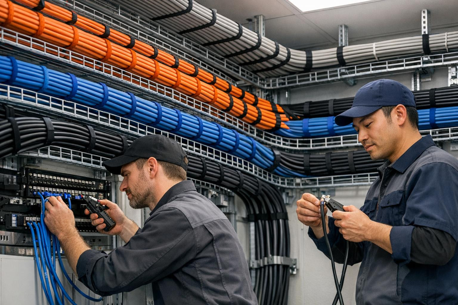 Healthy solution for cable systems:  A comprehensive approach covering planning, installation, connection and comprehensive documentation is offered to ensure l