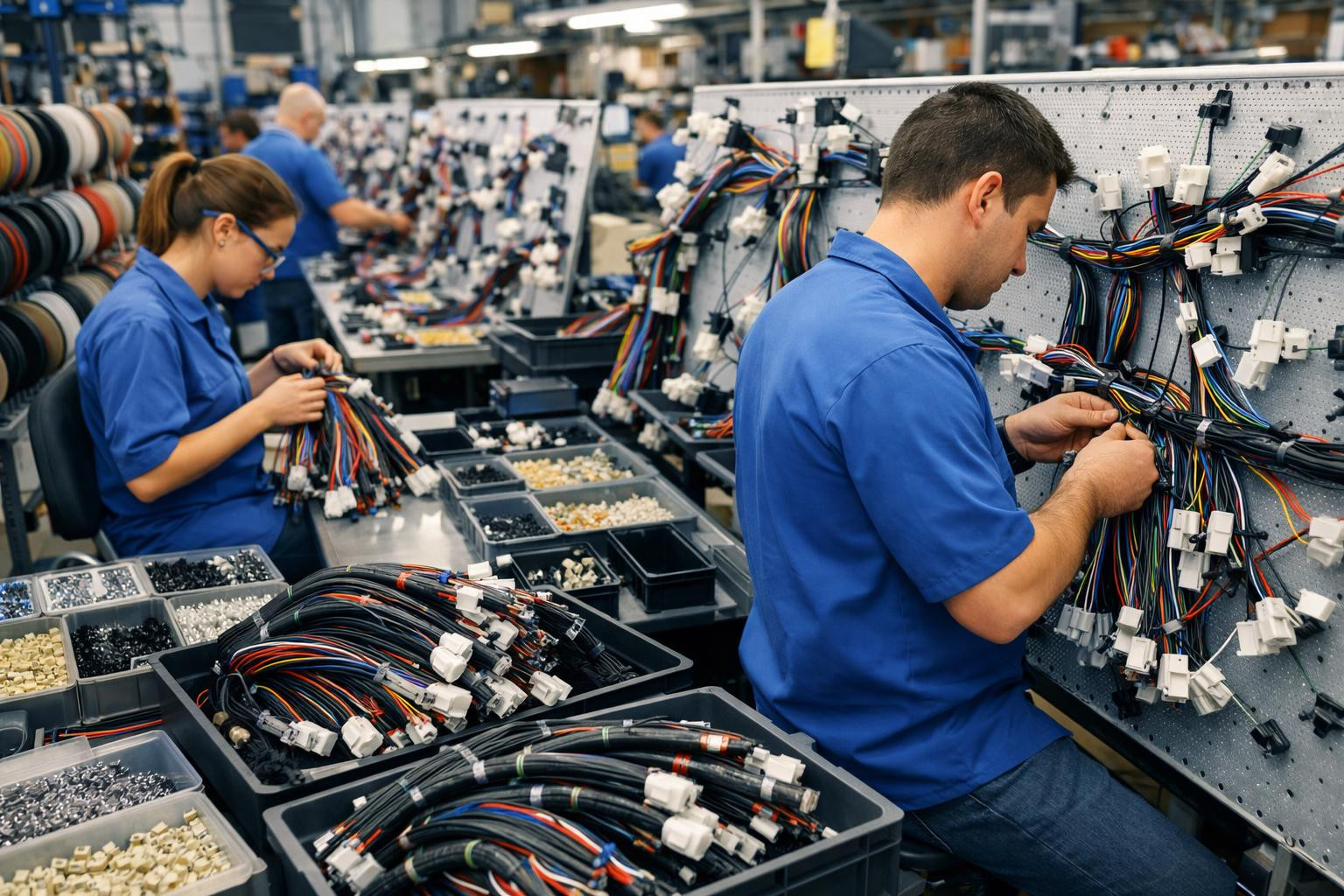 Effective wiring and electromechanical modules that ensure continuity of production     Wiring   and   wiring sets  are the backbone of today's automation and t