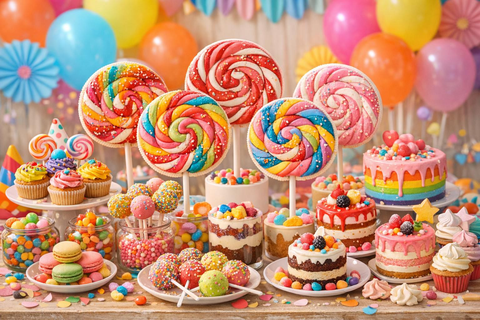 Interesting desserts and desserts for each event     Cookies   and comprehensive  desserts  give the party a personal character and make it easy to share the ta