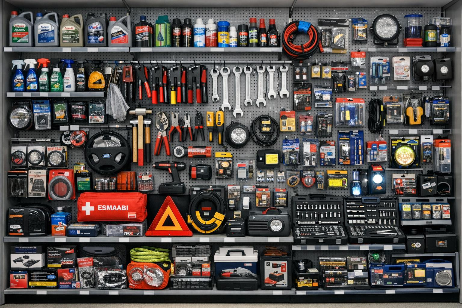 E-shop of automotive accessories and tools  combines tools, cleaning agents, lubricants and electrical accessories comfortably as one solution for both private 