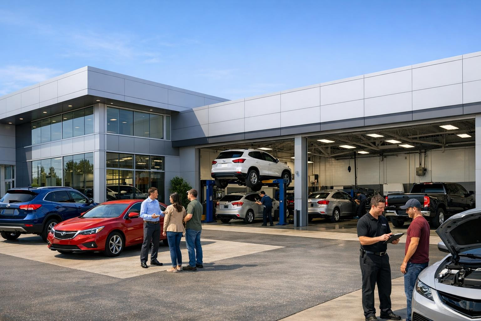 Autocentre Narva combines car purchase and practical service so ...