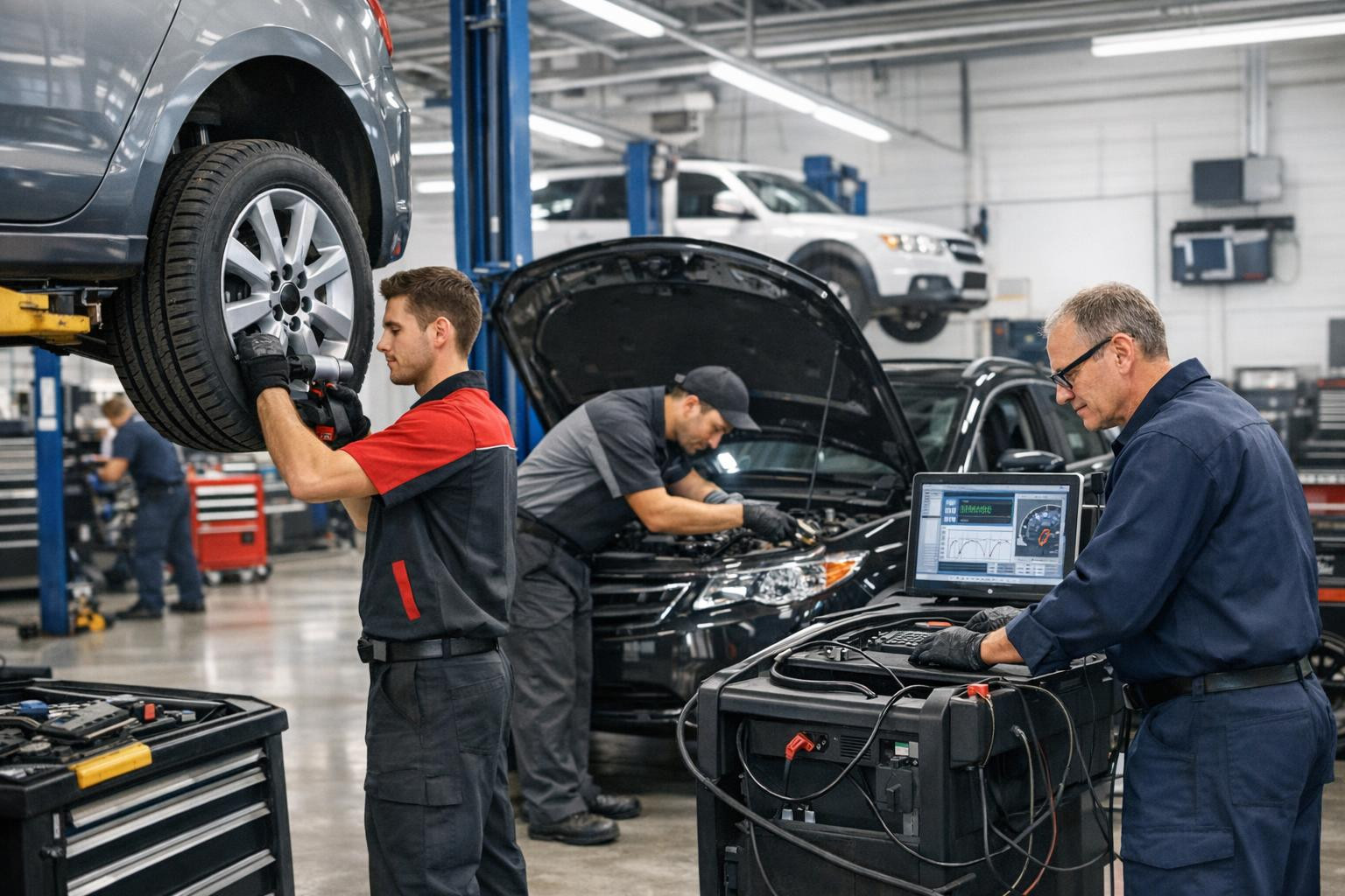 Car services and parts  offer a comprehensive approach to vehicle maintenance: high-quality spare parts, professional installation and expert advice to improve 