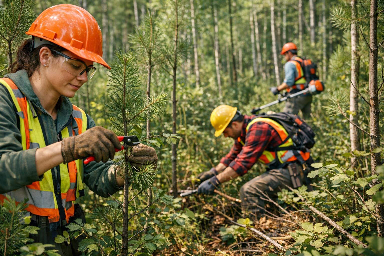 Maintenance   ensures the health, stable growth rate and higher economic value of the next generation of trees. The planned and professionally carried out work 