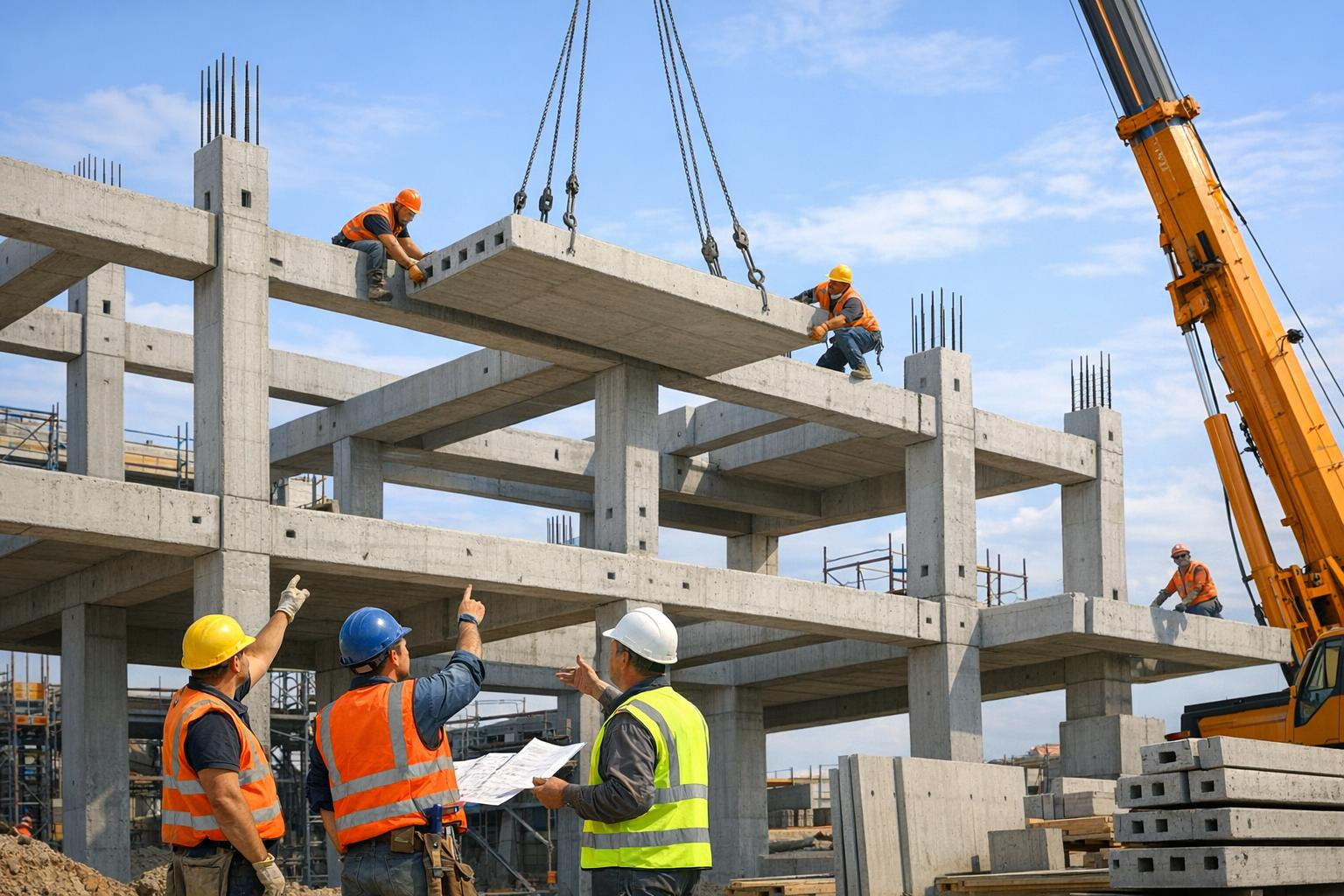 Strong and reliable construction   is based on accurate planning, high-quality materials and professional performance. The works offered include the constructio