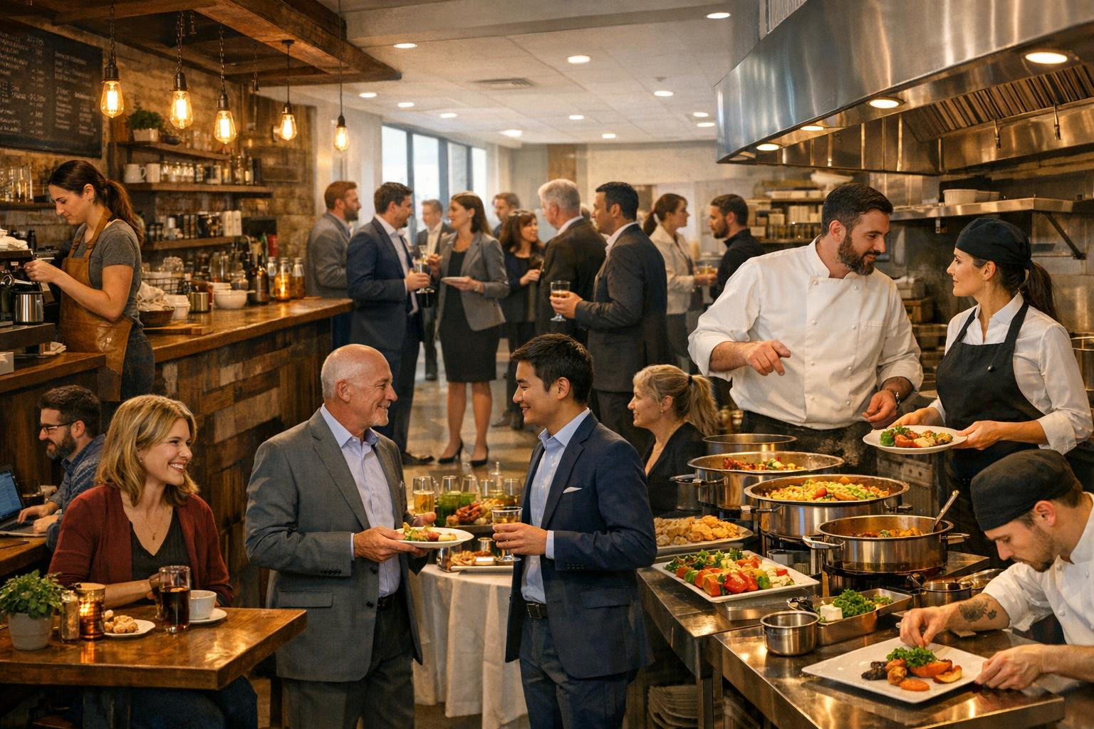 Full solutions for catering establishments combine restaurant ...