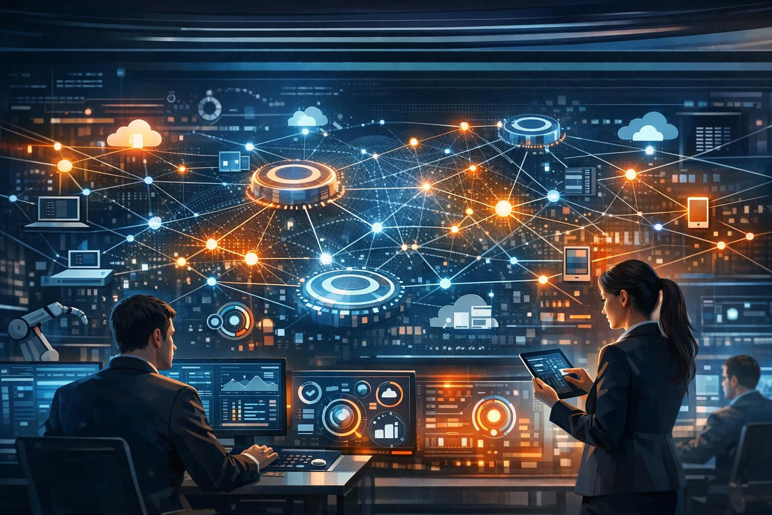 What is the solution?   Centralised administration  creates a single control panel for IT teams from which to install, manage and automate security measures for