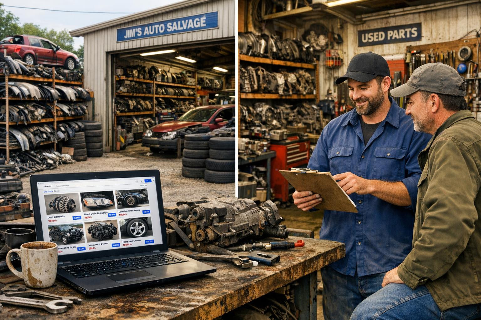 Save time and money with controlled used spare parts and safe ...