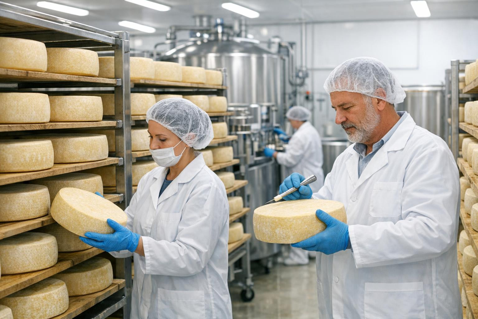Cheese production combining centuries of craftsmanship and the ...