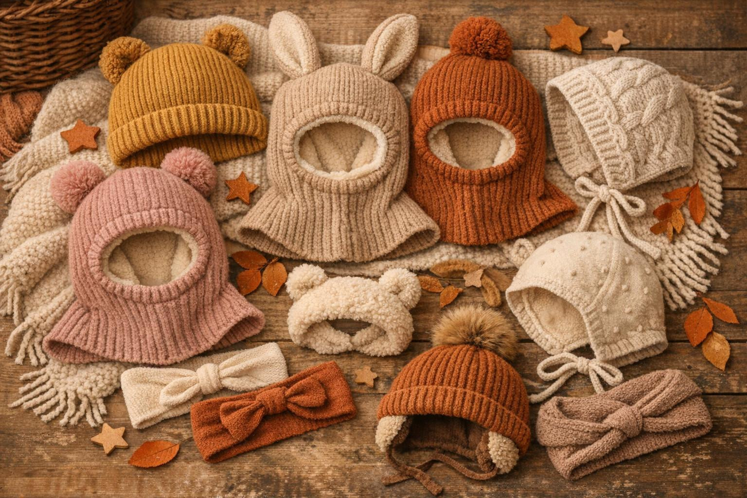 People, functional and Estonian-designed children’s accessories     Handmade tug hats, children’s hats and headbands  offer warm comfort every day for games and