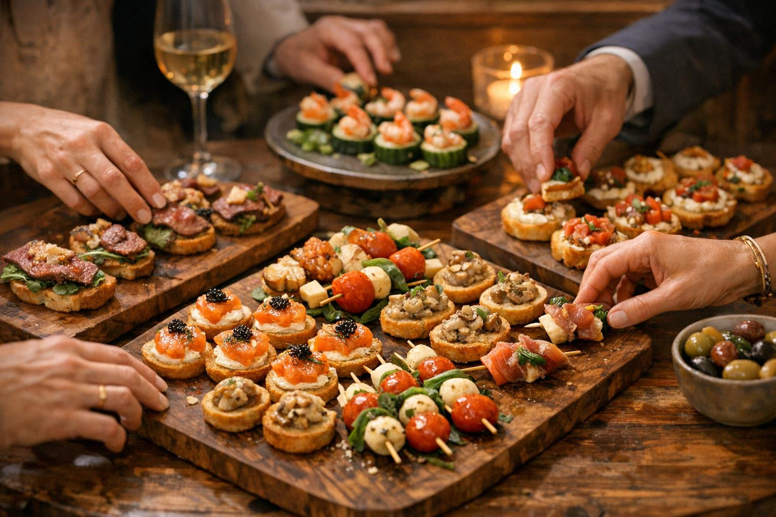 Many snacks that facilitate serving The snack selection offers ...