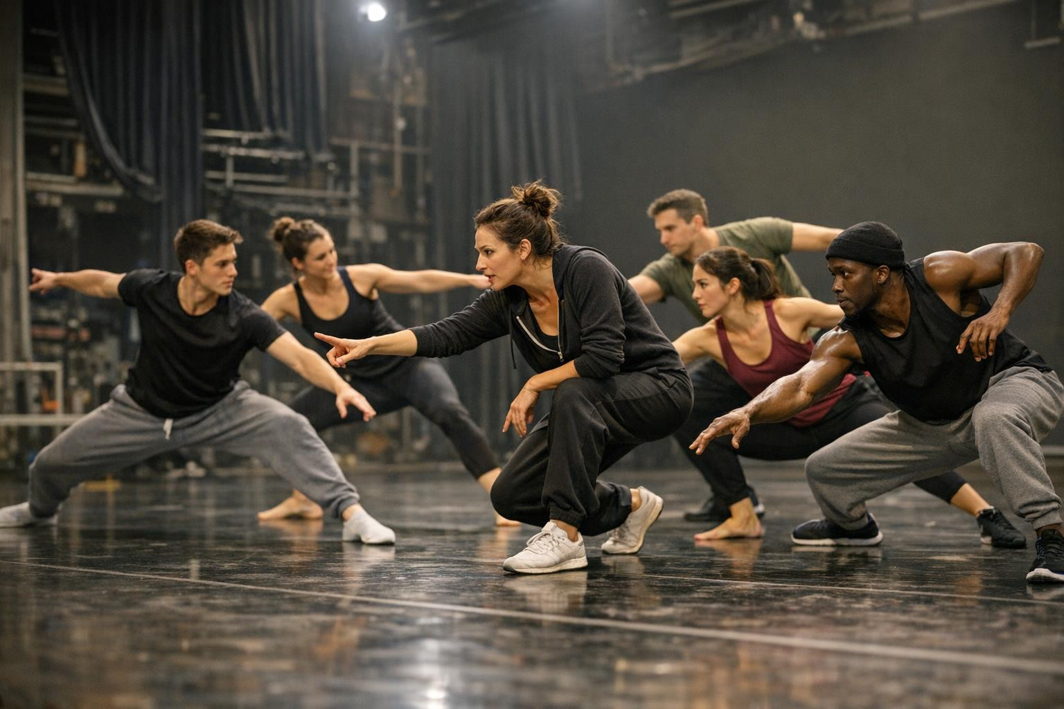 Summary   Koreography  and targeted  preparation  combine creativity, discipline and practical training to prepare performers and ensembles for each stage fit. 