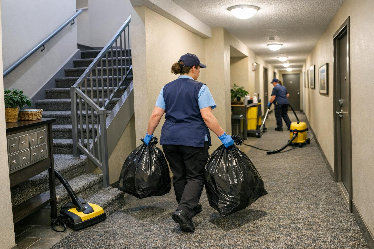 Apartment Building Cleaning  provides professional and reliable maintenance of residential complexes on a daily basis. The service is intended for apartment coo