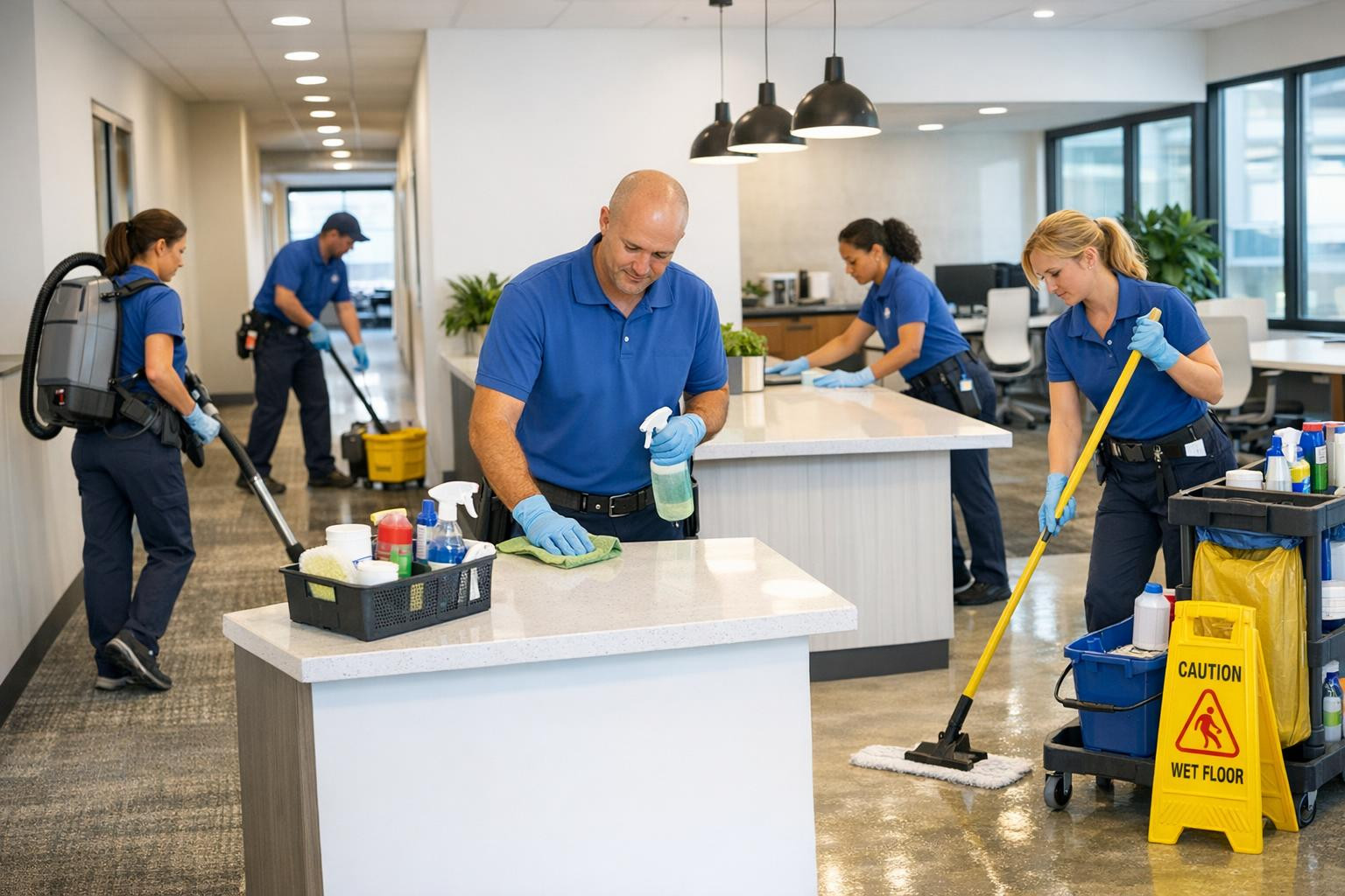 The clean-up service focuses on ensuring purity, hygiene and representativeness ...