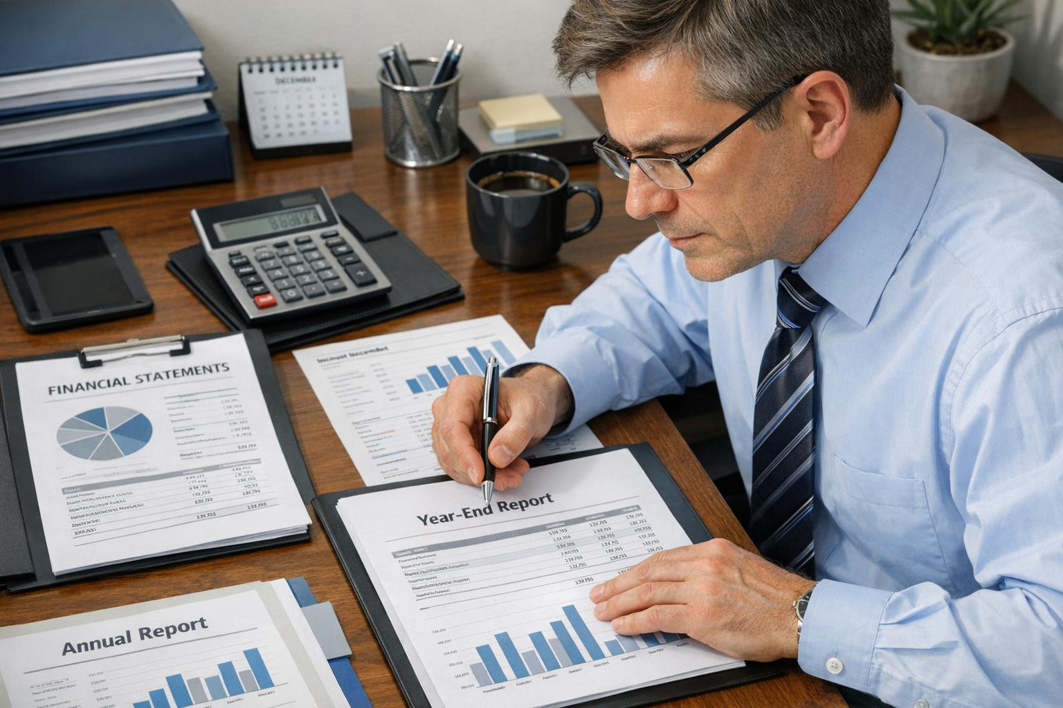 Closure of the end of the year, which brings clarity and reliability    Closure of the year ensures correct financial data and readiness to submit the annual re