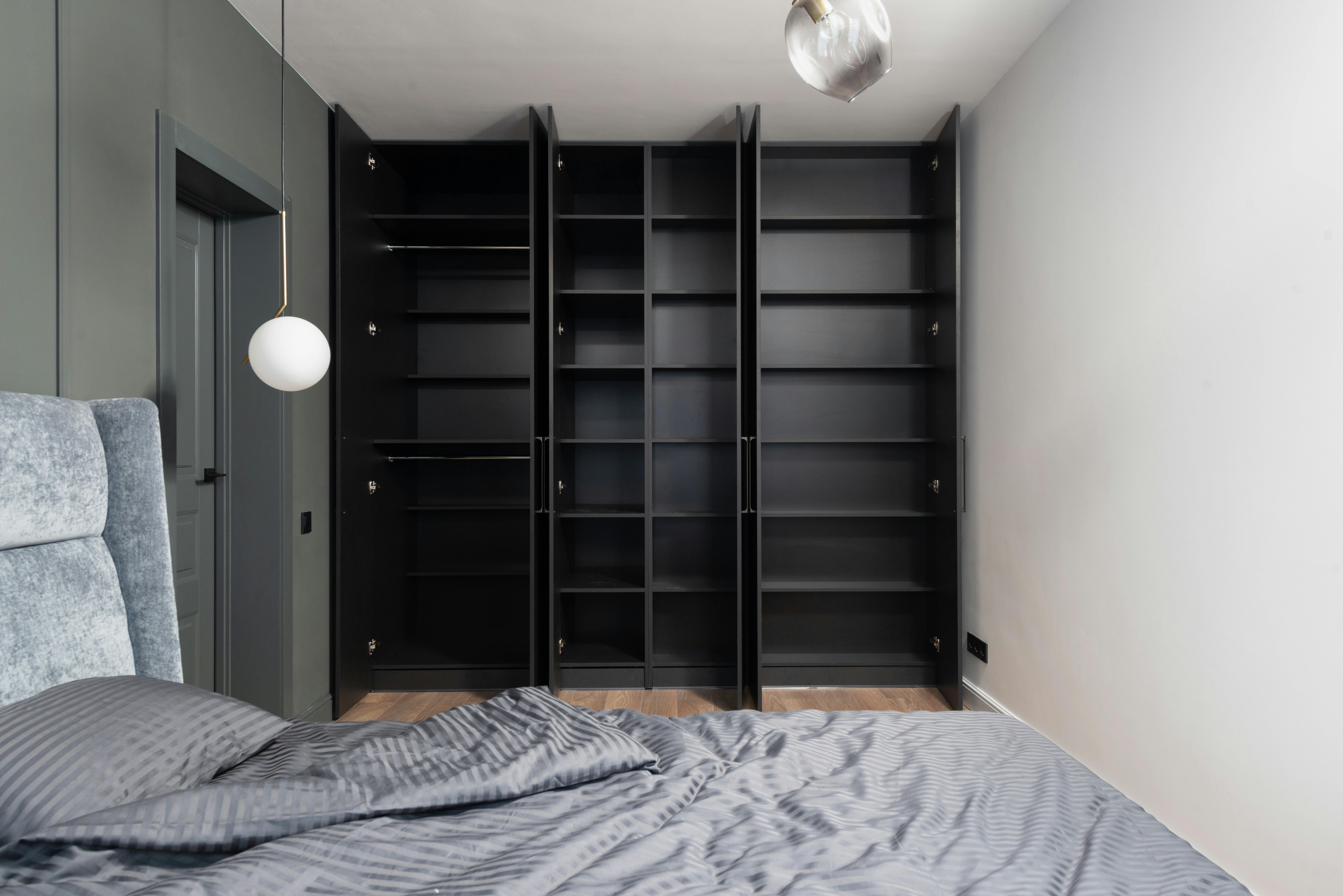 Garderoobs  is the central part of bedroom furniture that combines practical storage, well thought-out space use and aesthetic appearance. A well-selected wardr