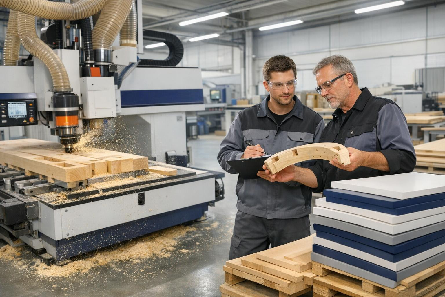 Precision and delivery of ready-to-use components, which speed up installation    Professional CNC processing, provides the opportunity to obtain complex and re