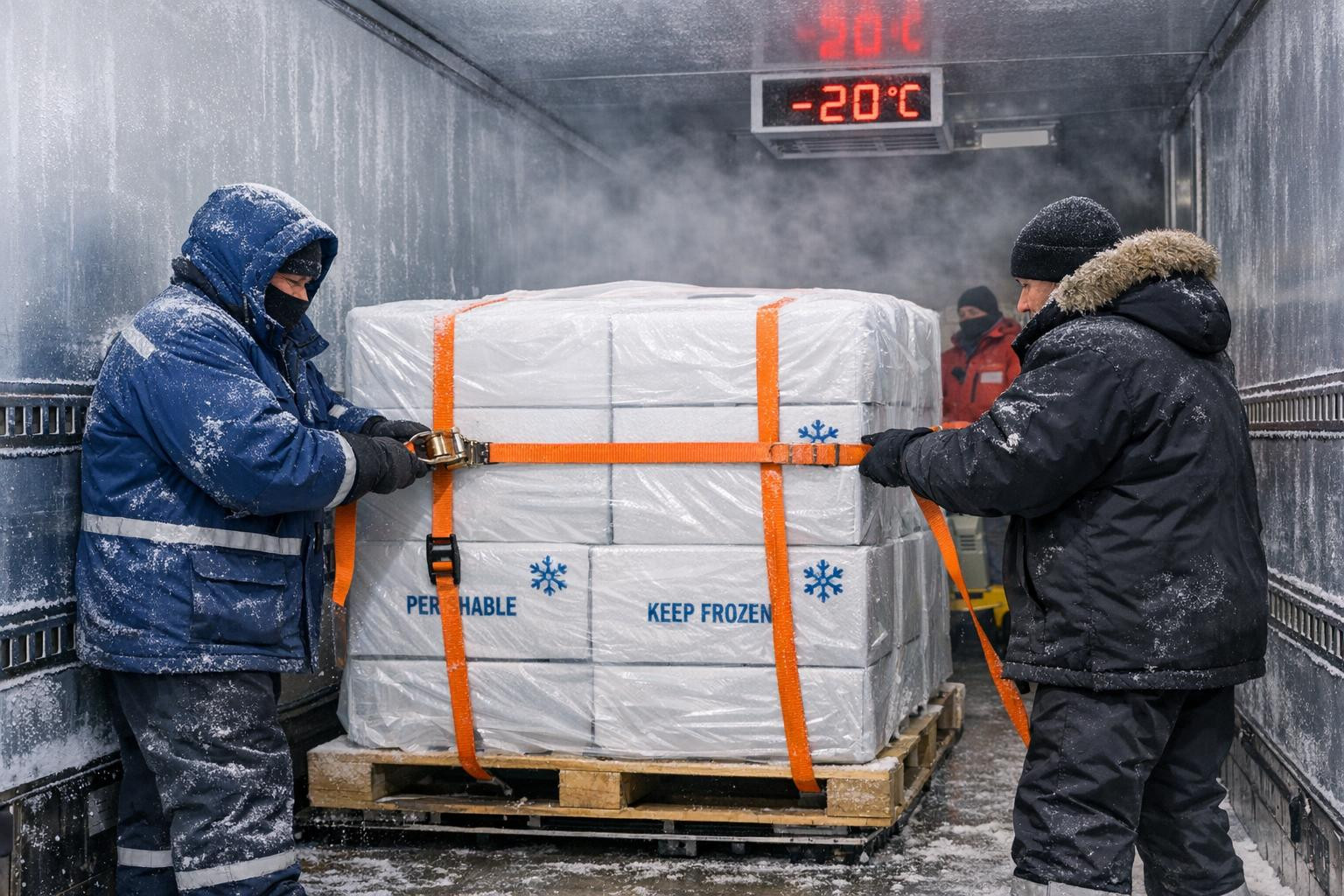 Save quality from loading to delivery       Transport  Temperature controlled transport   ensures that sensitive products reach their destination as fresh and s