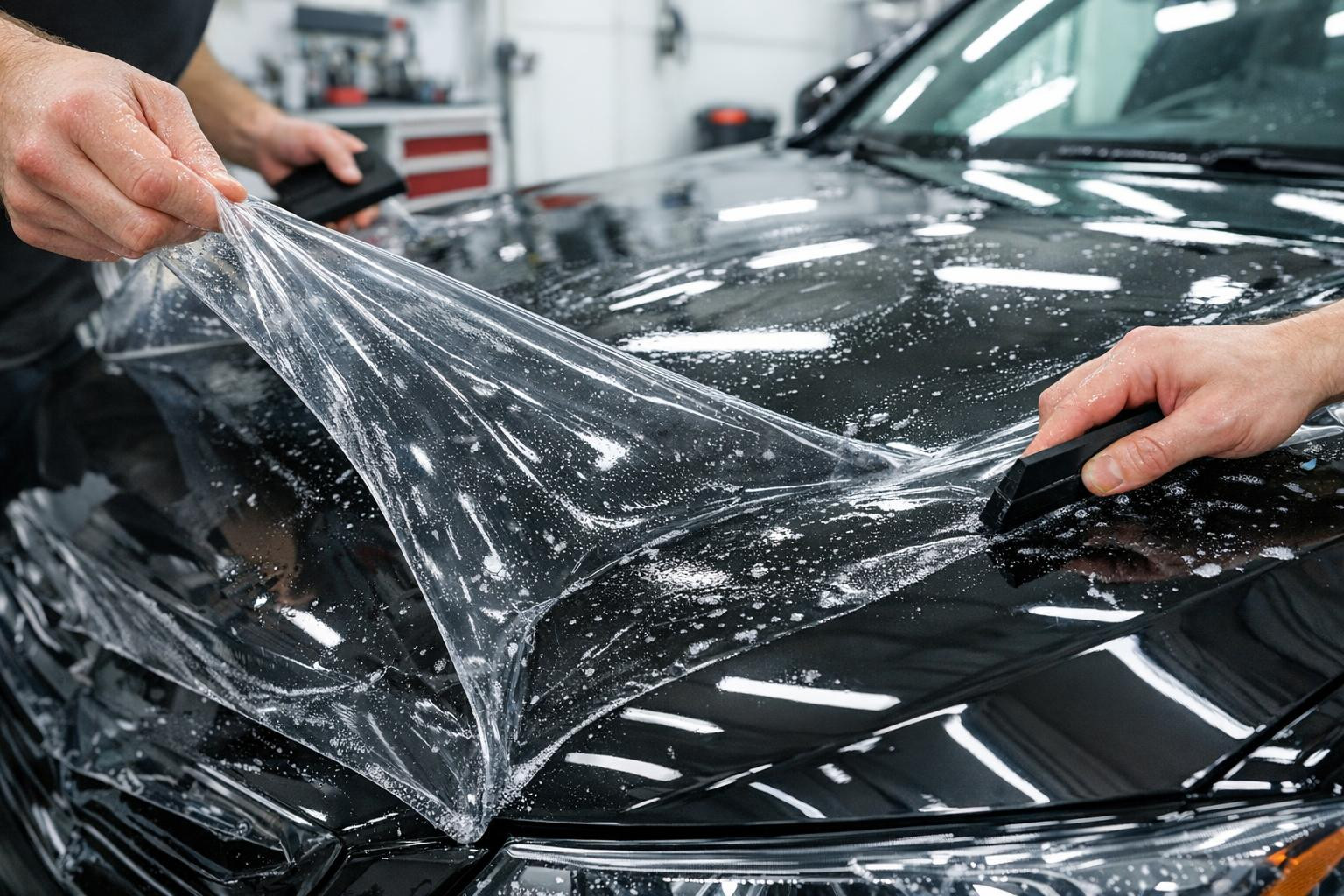 Colour protection film  provides effective and discreet protection for the original colour of the vehicle, while keeping the body in good condition even in toug