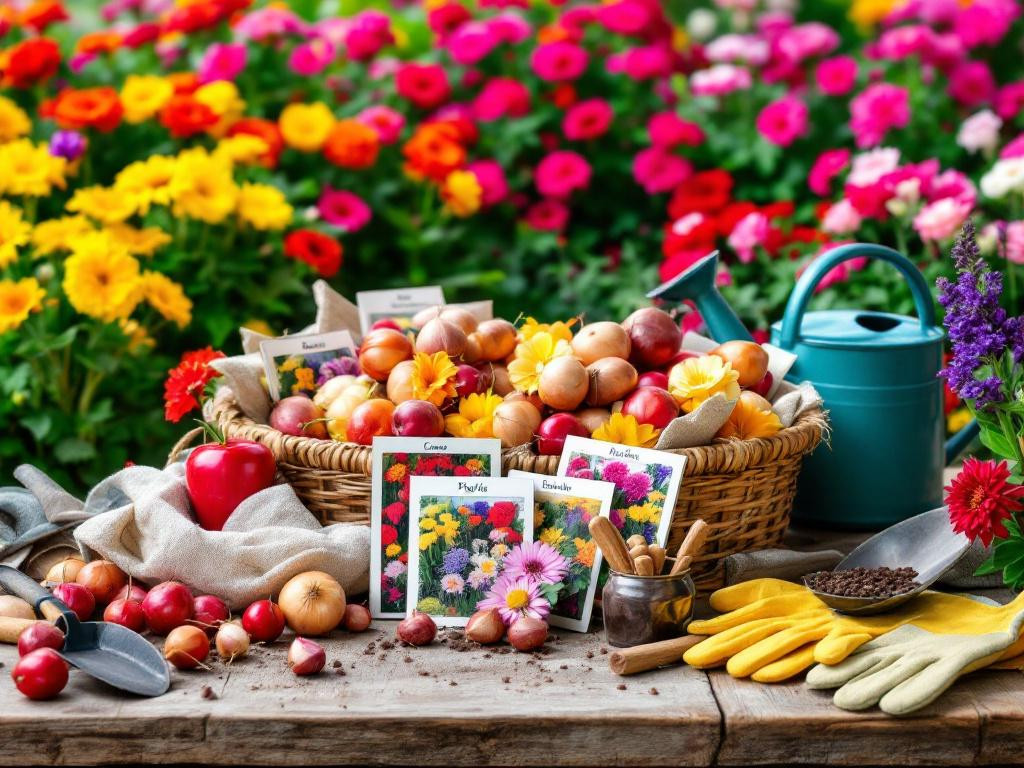 Create a varied and long-lasting flowering pleasure on the garden or balcony using carefully selected tulip bulbs and permanent flower seeds. The selection incl