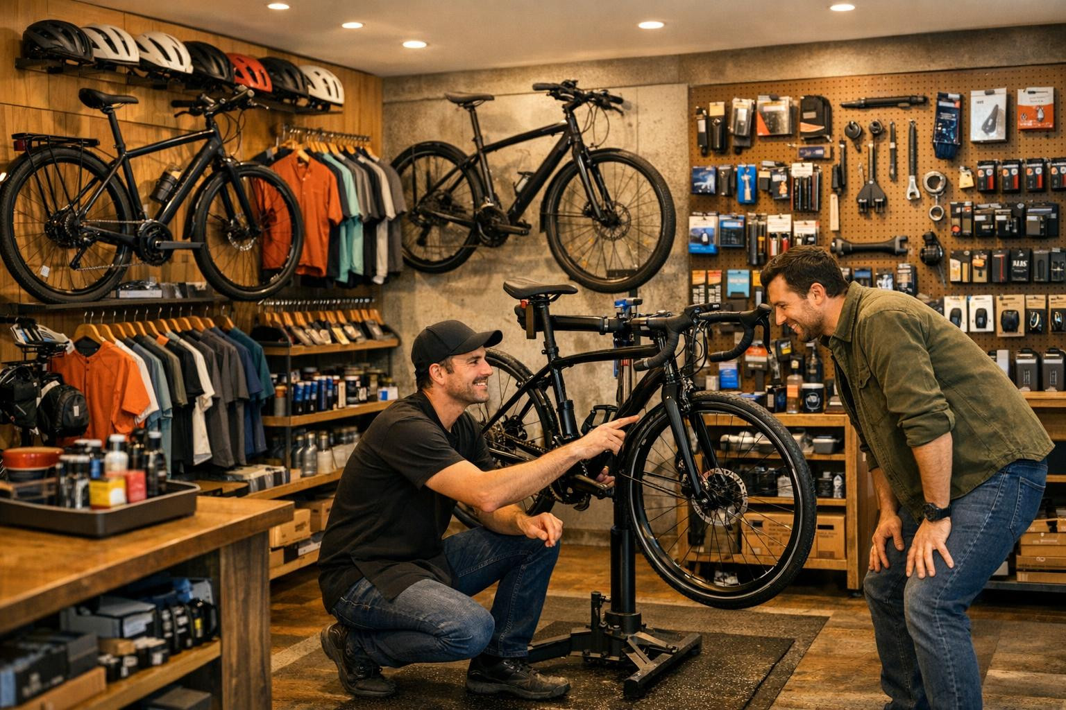 Complete bicycle solutions for comfortable and safe driving    < Complete equipment  and well thought-out services that make each ride enjoyable - be it dail