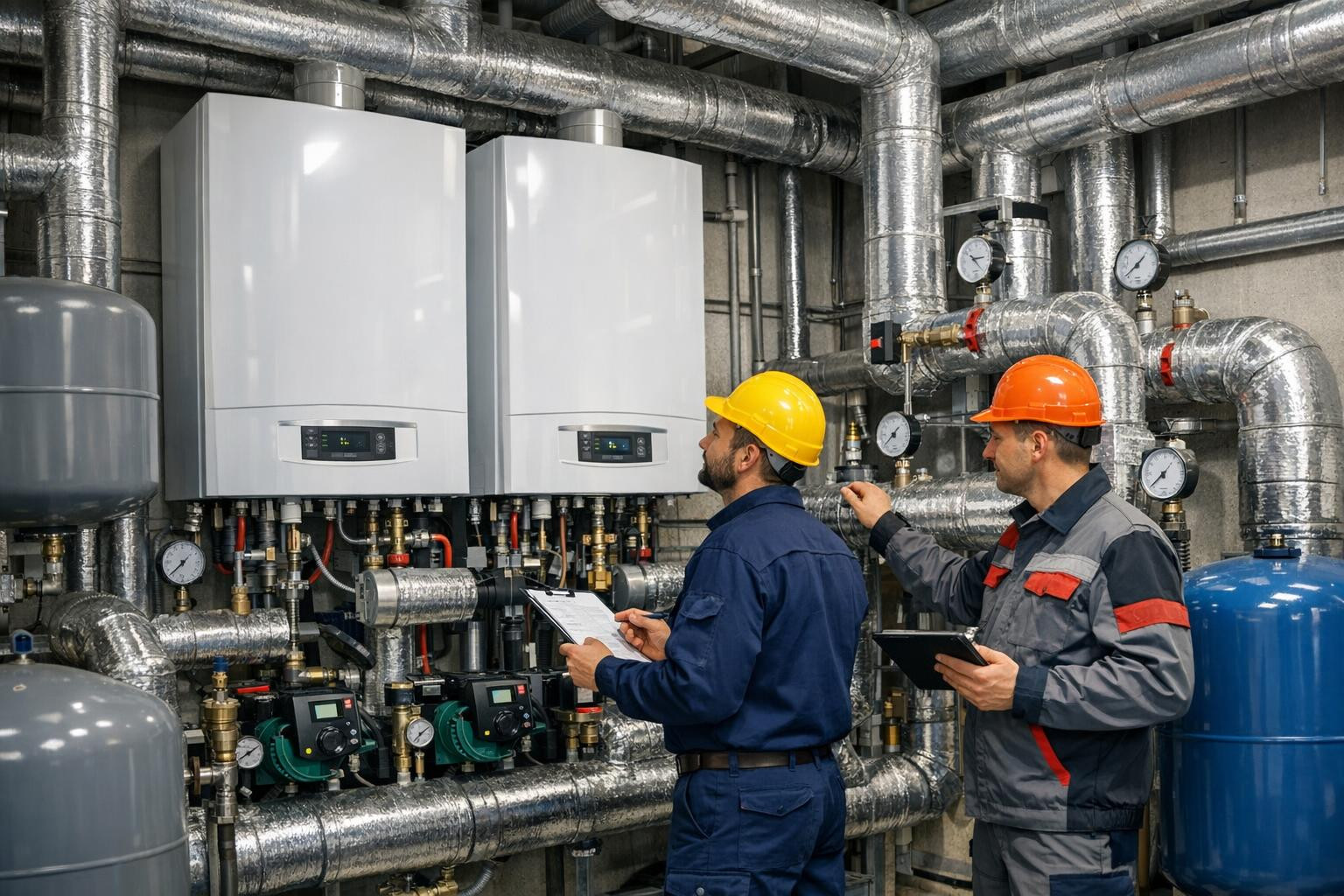 Effective heat and hot water solution adapted to the conditions ...