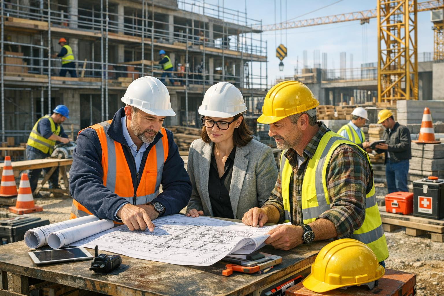 Full management of construction projects from beginning to end    < Professional construction management  ensures that each stage runs smoothly, the risks ar