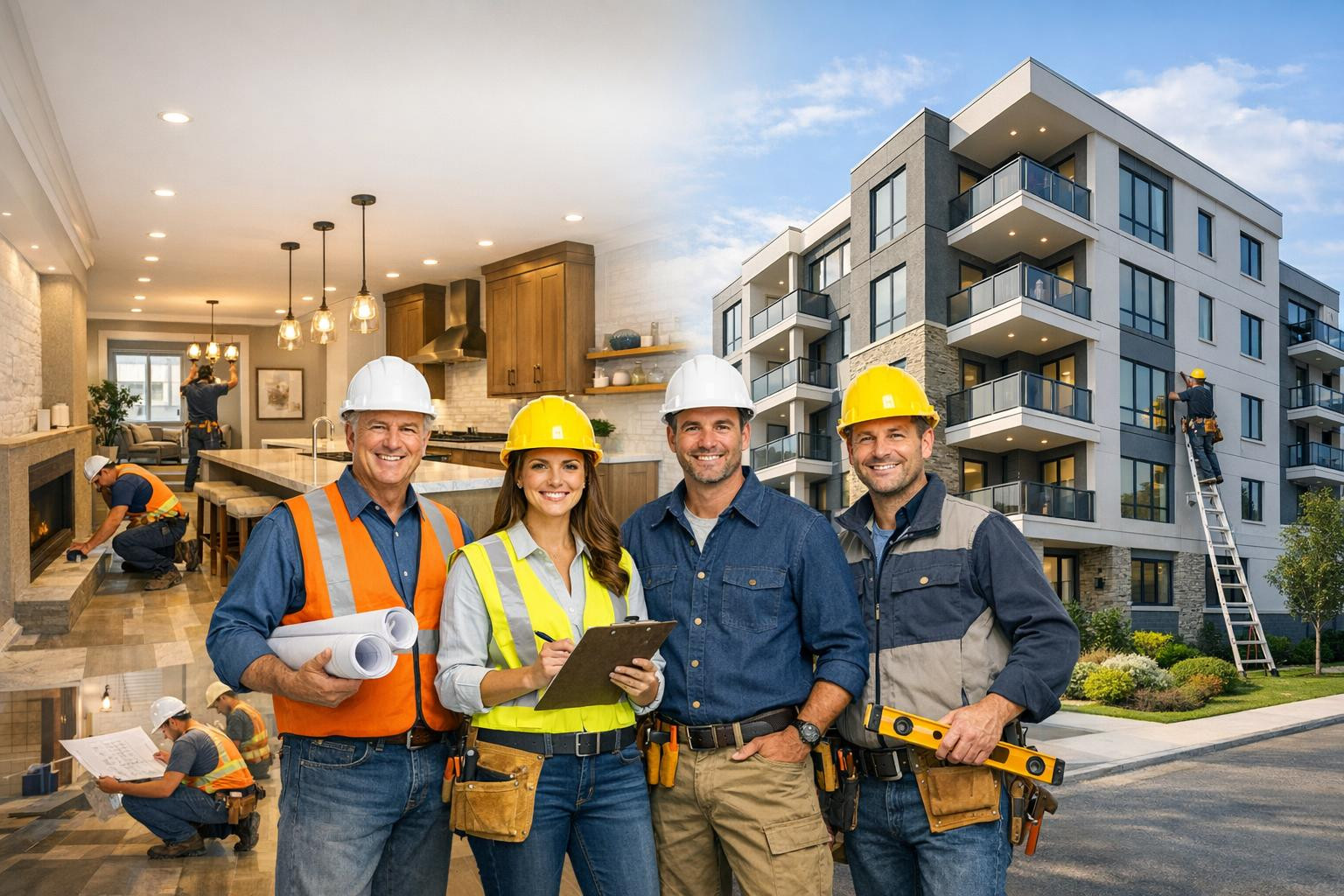 Integrated construction solutions combine project management, professional renovation, durable facade finishing and the supply of accurate materials to save tim