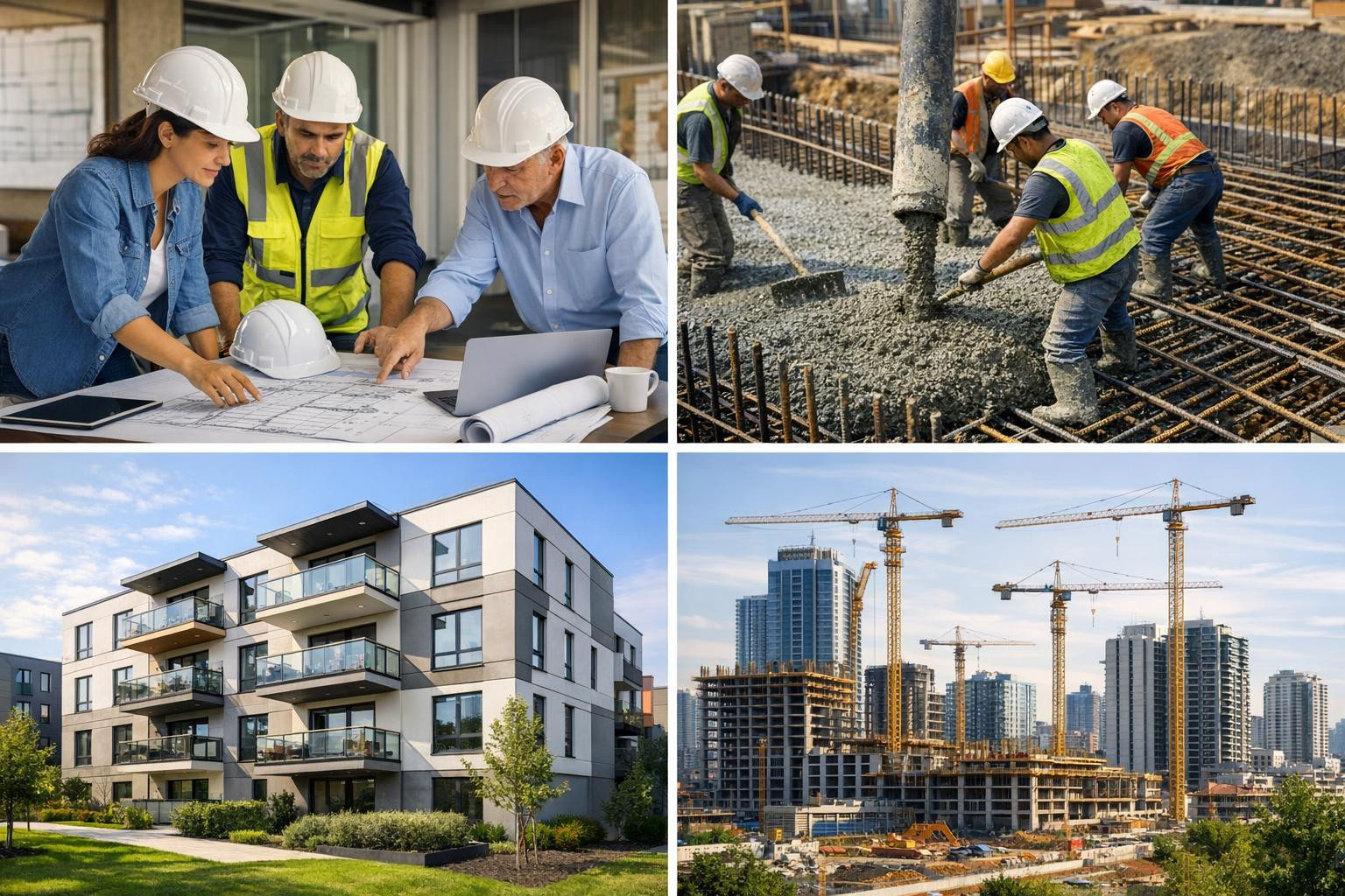 Full services in construction   combine management of well-thought-out construction projects, precise general construction and strategic real estate development