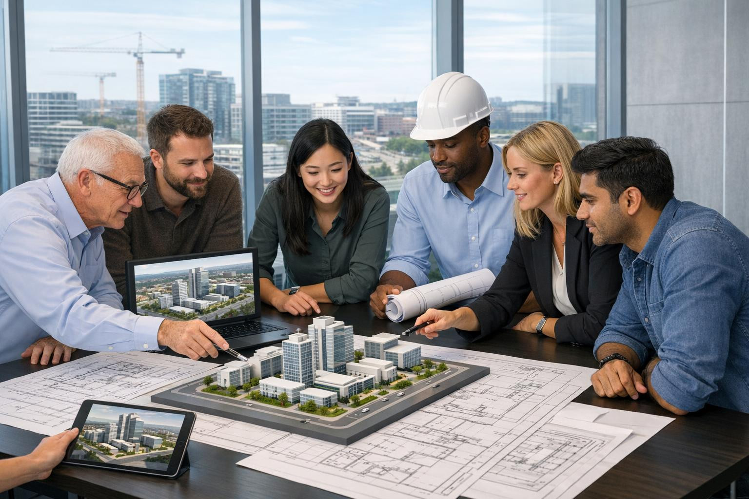 Full approach to the construction project from idea to construction documentation    Full services in design  connect architecture, infrastructure, structures a