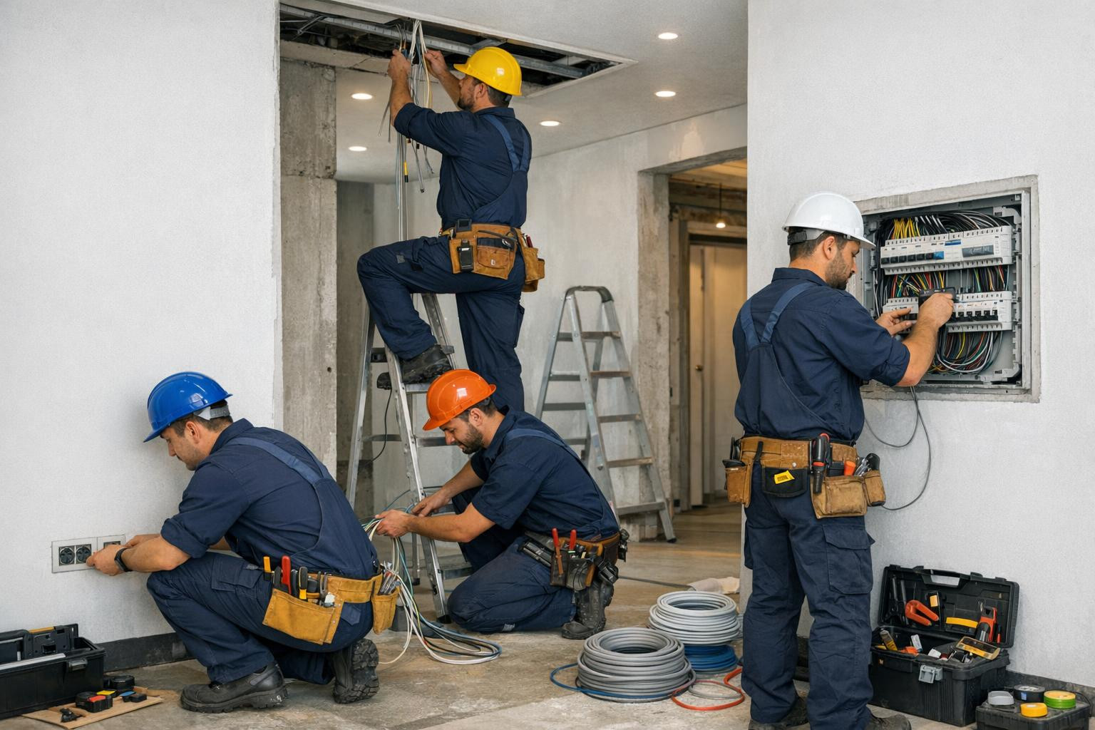 Complete electrical installation in one solution Complete electrical ...