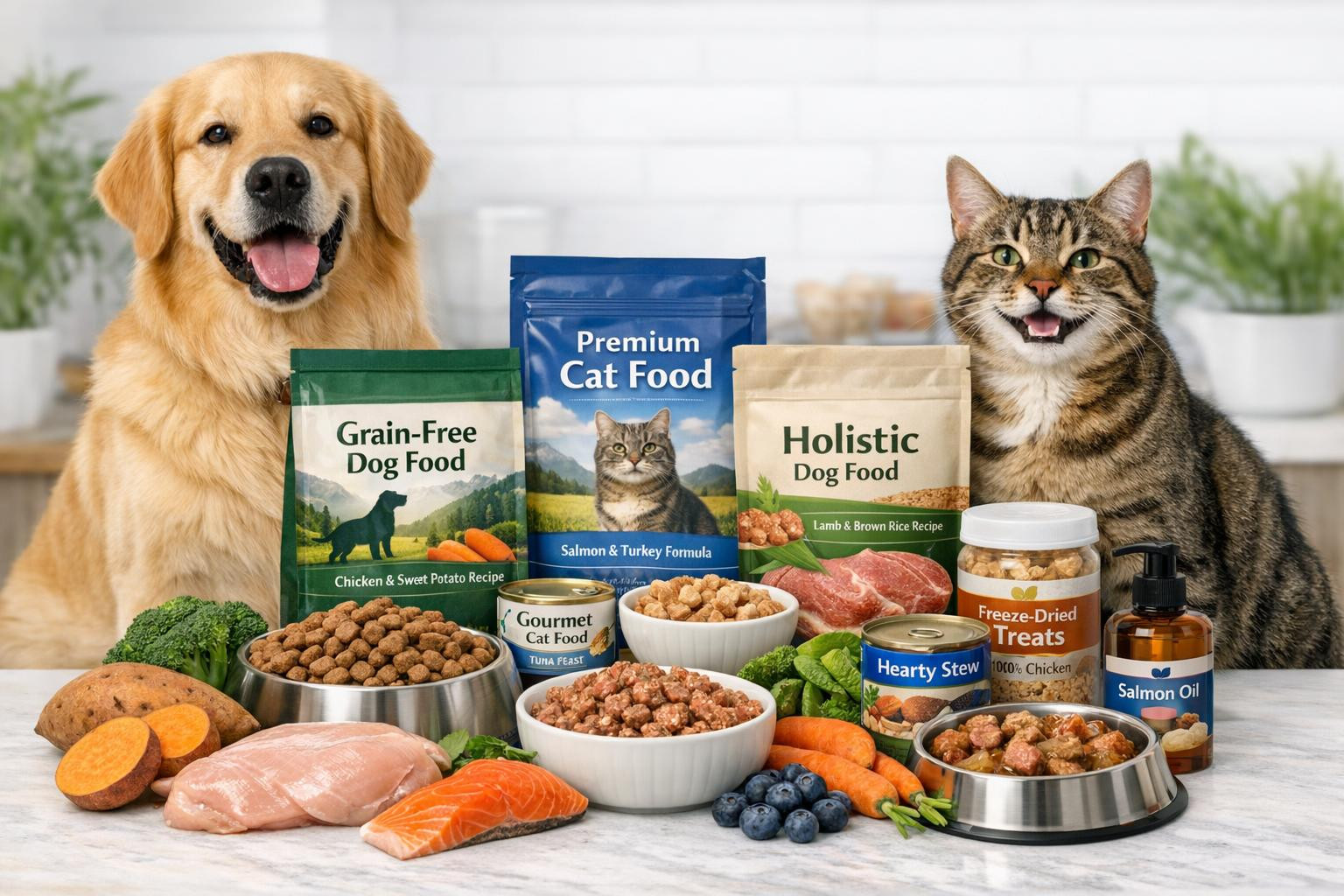 Full food for pets provides a comprehensive and balanced diet ...