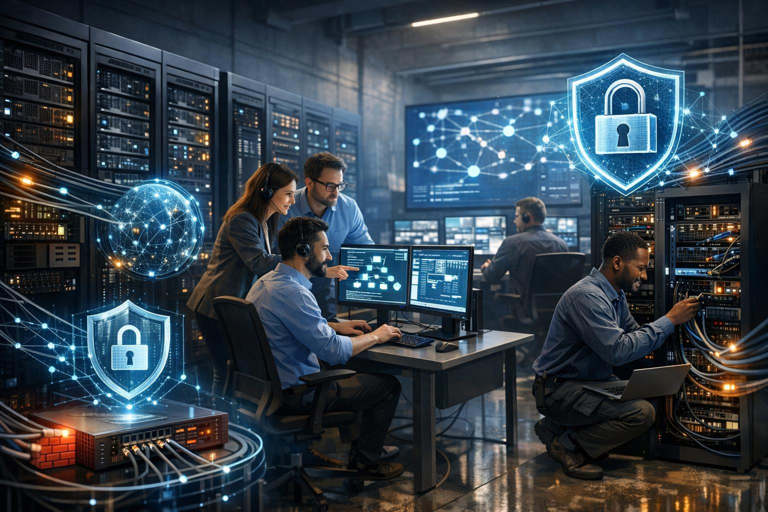 A reliable and secure IT ecosystem that liberates resources for business     Full services IT  combine strategic  IT infrastructure planning  , proactive   cybe