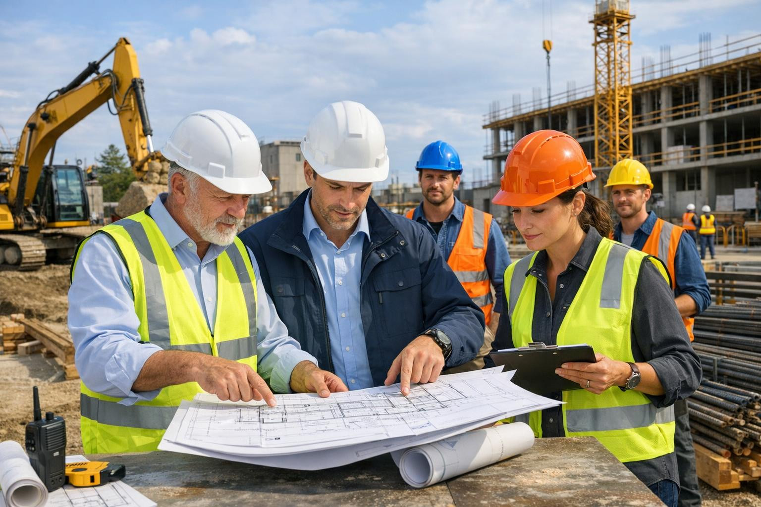 Full management of construction projects  ensures that the construction process is carried out on a planned basis, within the budget and at the highest quality 