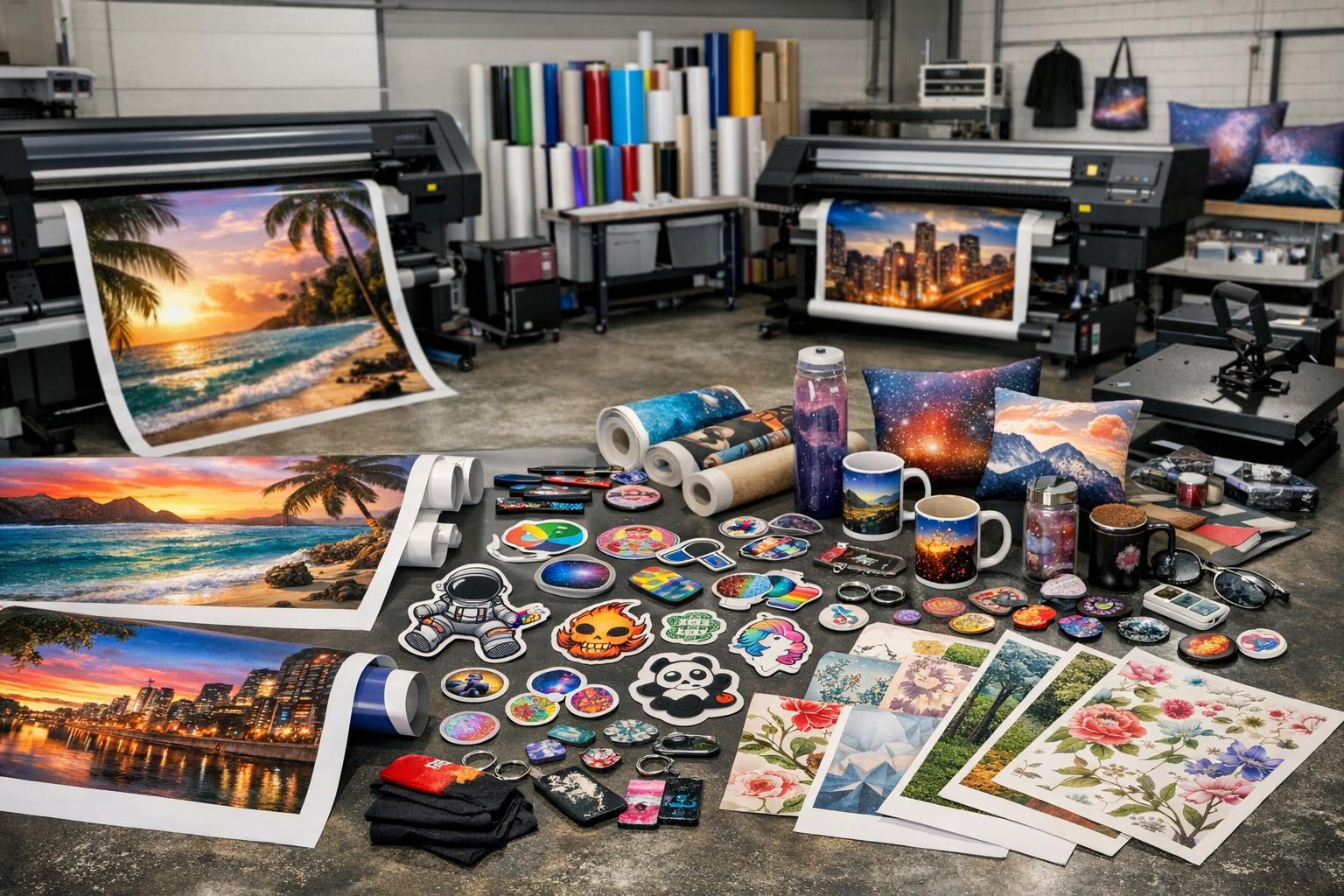 Professional digital printing for local needs     Full-service printing  combines modern techniques and experienced team to produce high-quality banners, custom