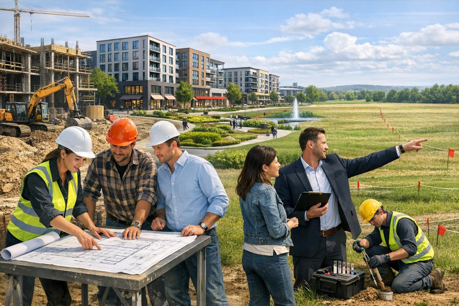 A comprehensive approach to real estate development and management     A comprehensive solution combines the management of construction projects, real estate de