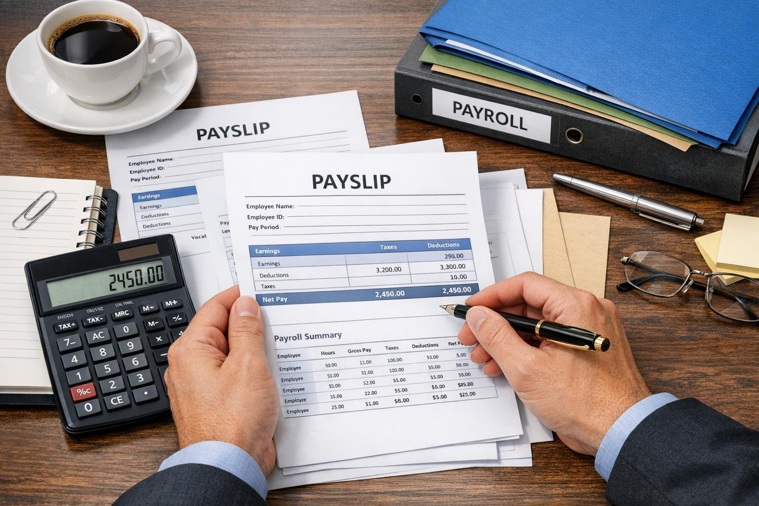 Full payroll   provides the entire service from payroll to disbursements, ensuring the company's worrisome freedom and accurate control of labour costs. The ser