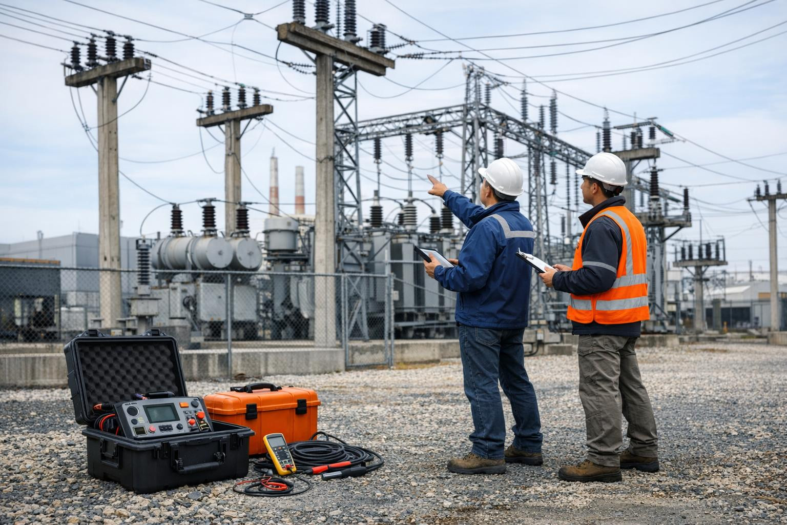 Effective and reliable grid solutions for each lens   < A comprehensive approach   connects the construction of substations and transformation stations, the 