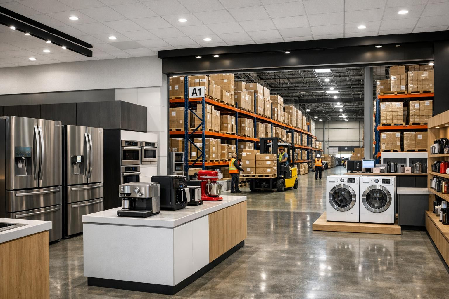 Effective and scalable solutions for the purchase and supply of household appliances   A comprehensive offer covering both retail client needs and business clie