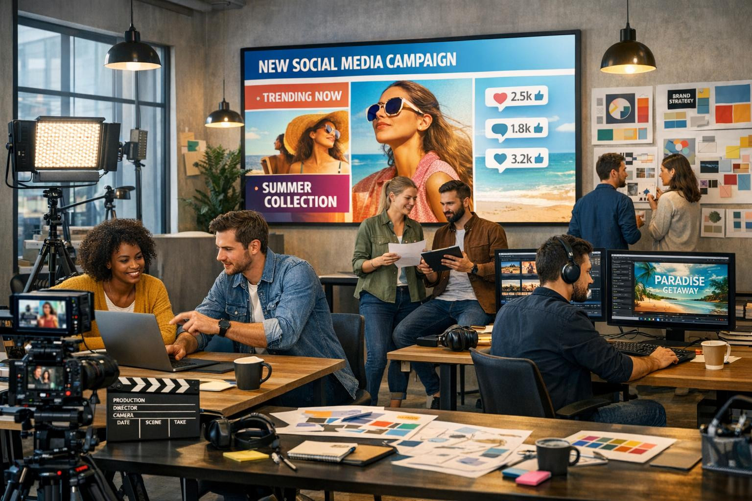 Clear strategy, strong brand and measurable result   <  Healthy marketing and brand  combines marketing strategy, branding, advertising campaigns, social med