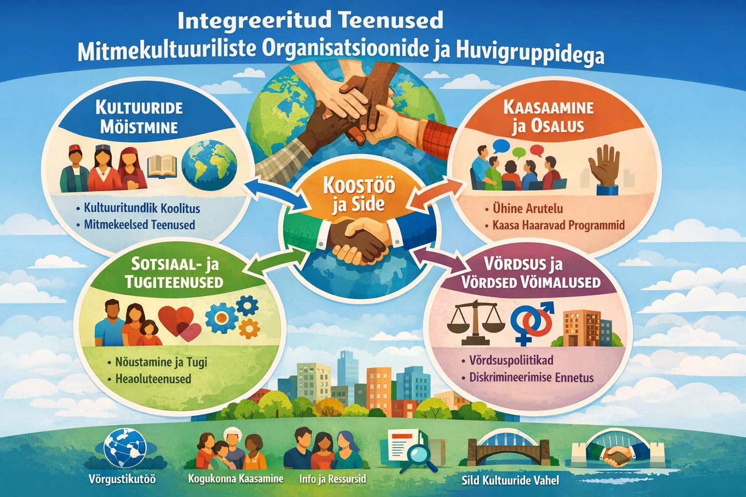 A comprehensive solution   for adaptation and intercultural management creates a strategic framework to help organisations navigate in international and multicu