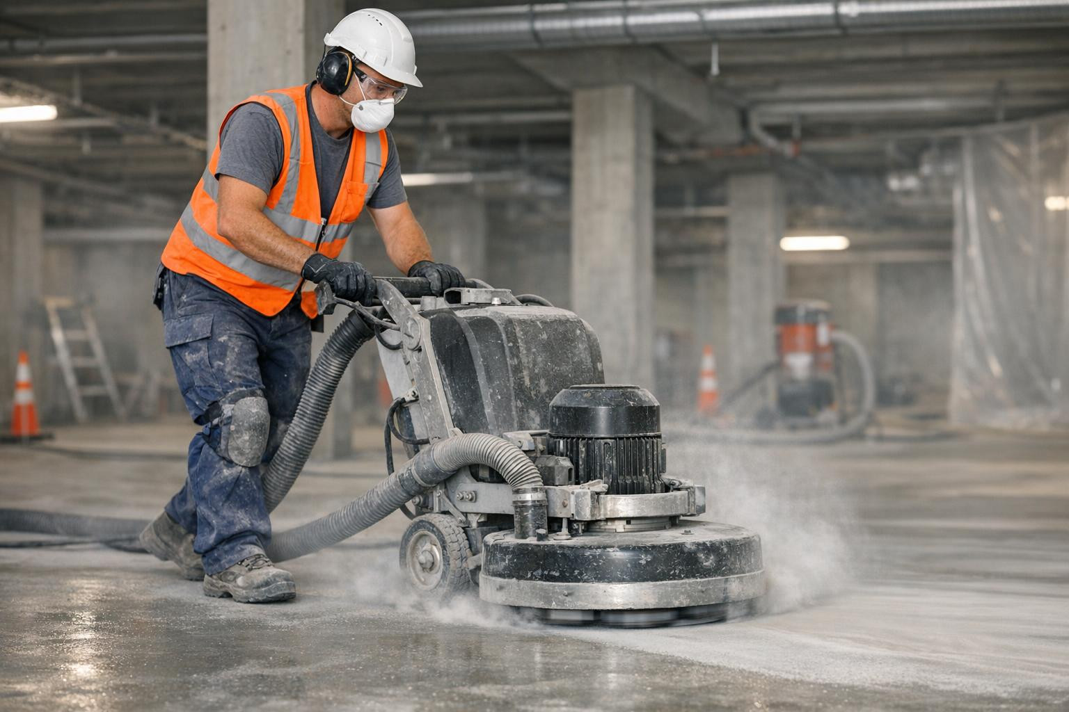 What is mechanical grinding and surface finishing?   Mechanical  beton grinding   and additional   surface finishing   give the floor a homogeneous, aesthetic a