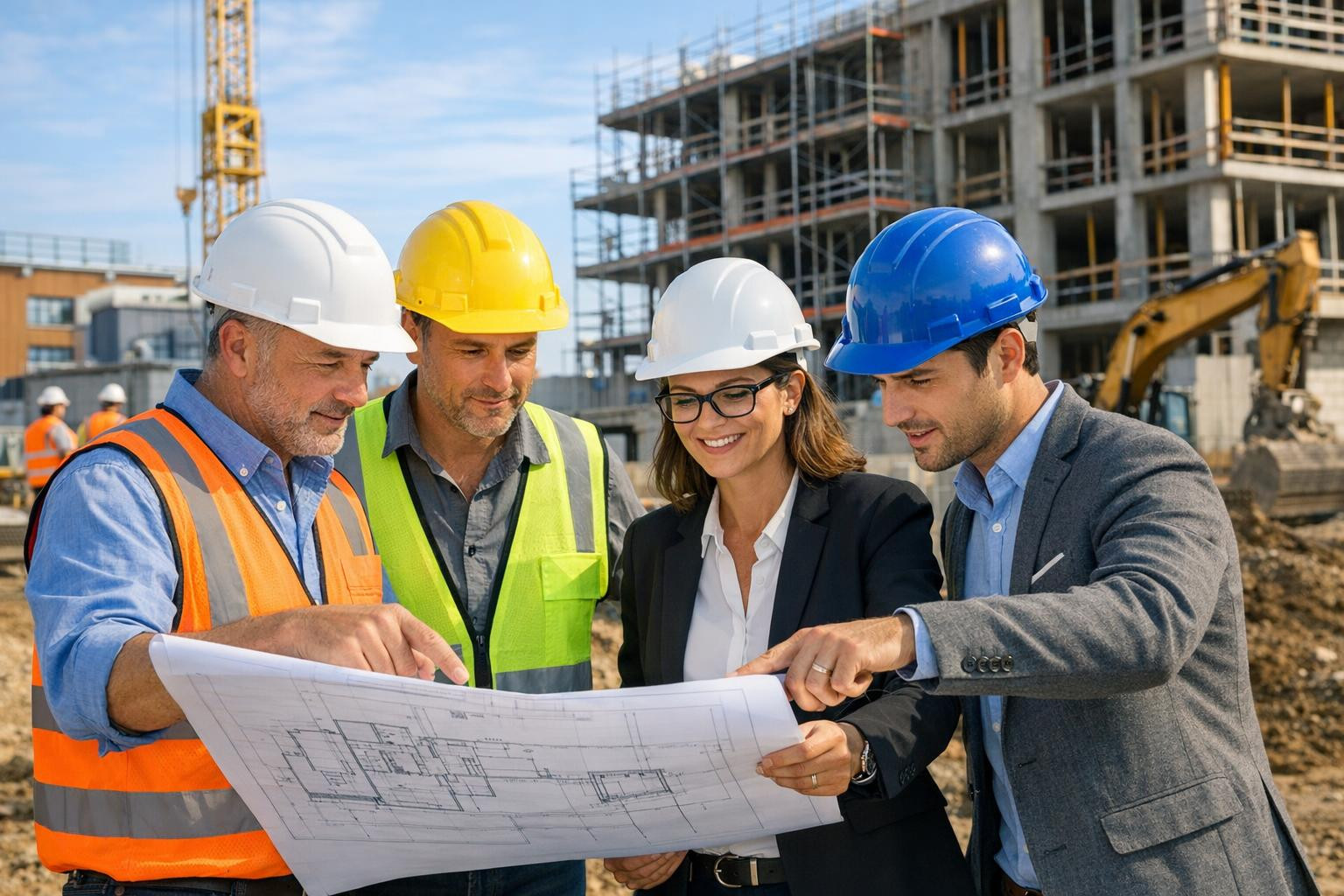 Construction management that gives confidence from the beginning to the end     Complete construction services  as a component cover the whole process from  pro