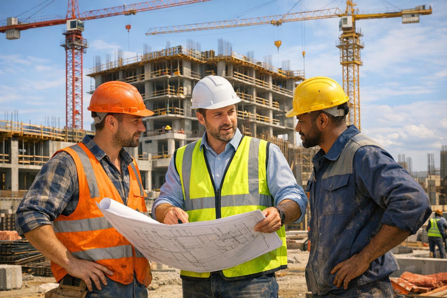 Resulting construction management from planning to final control   Professional construction management ensures that each construction project moves smoothly fr
