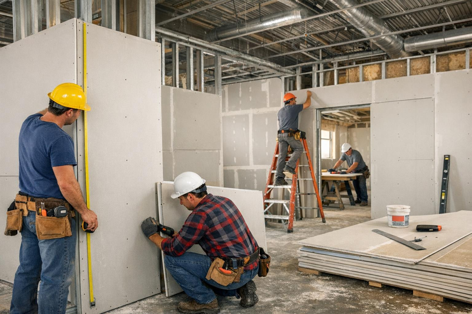 Building of partitions brings clear, functional and aesthetic ...