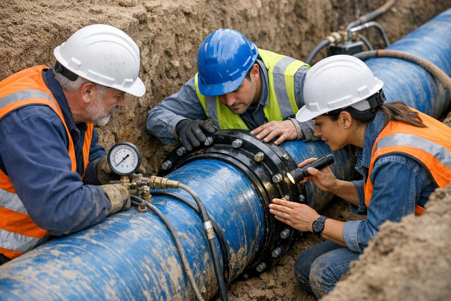 Reliable water supply begins with proper planning and implementation    < Waterways construction   ensures safe and uninterrupted water supply on all sites -