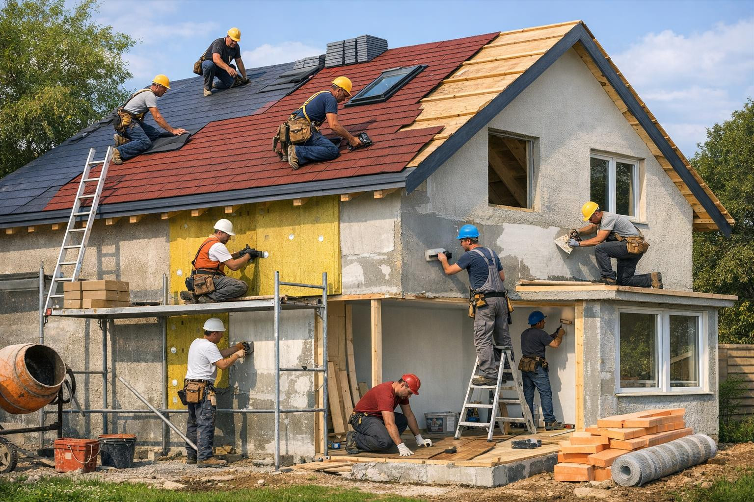 A complete construction and renovation solution that works for you    < Building services  combine experience, quality and clear process to bring about reaso